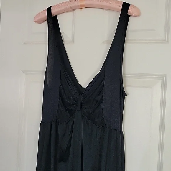 Vintage Olga Nightgown in Black XL